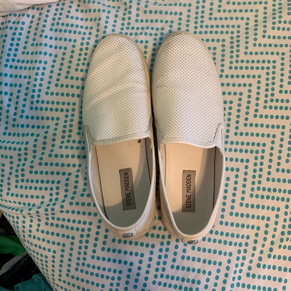 steve madden shoes white
